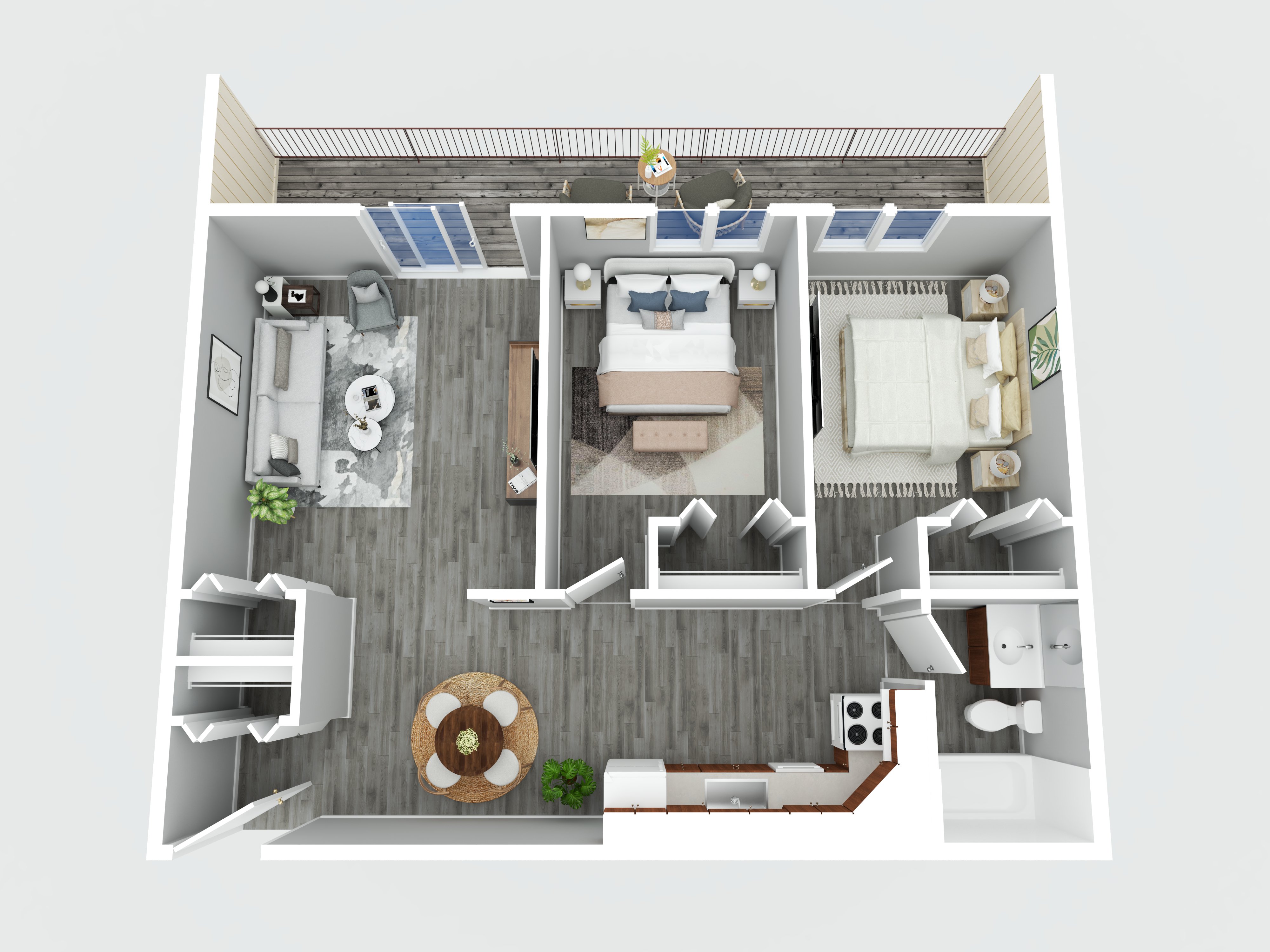 2 Bedroom Floor Plan Preview